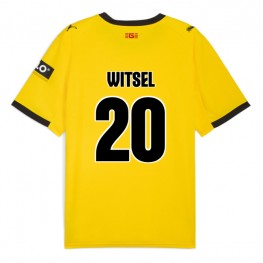 Girona Axel Witsel #20 Uit tenue 2025-26 Korte Mouw